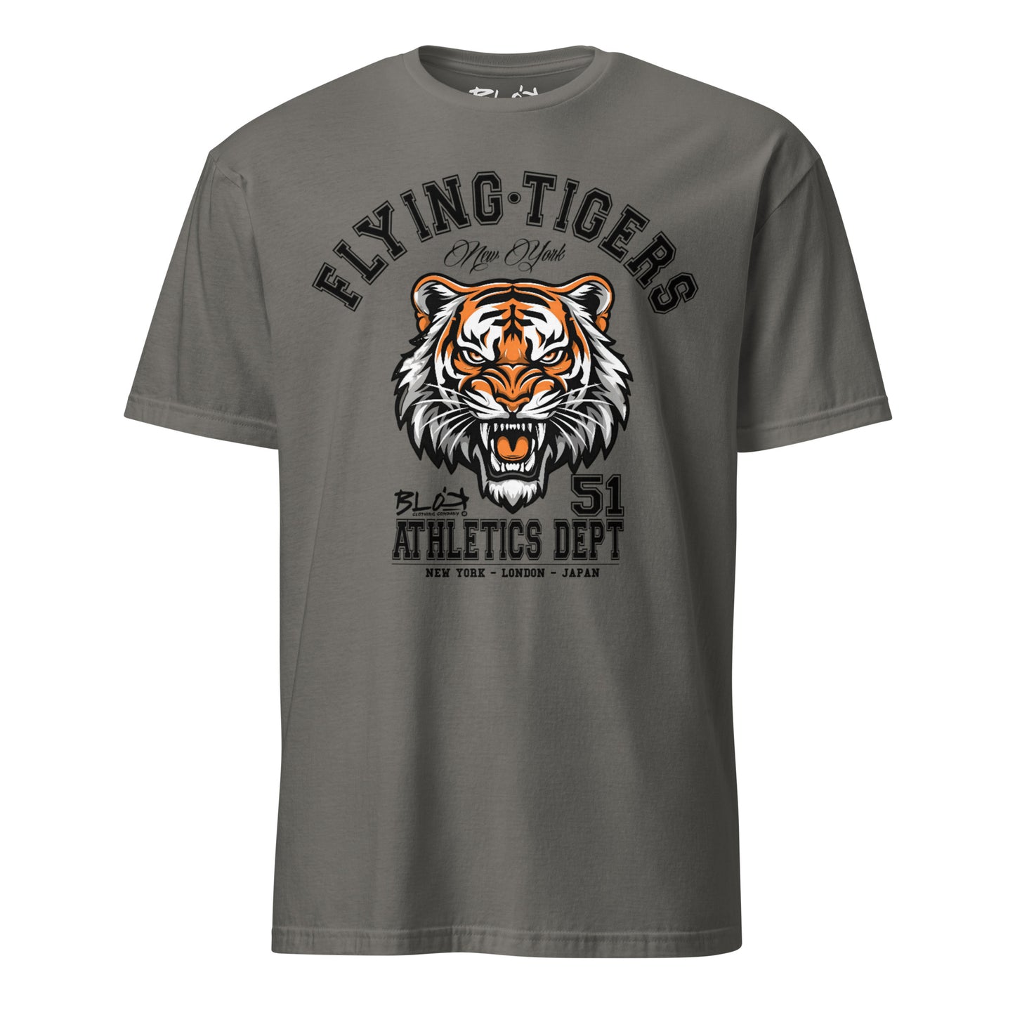 Flying Tigers - Front Print with Black Logo - Women's Relaxed Fit