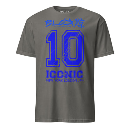 Iconic 10 - Front Print - in Blue - Women's Relaxed Fit