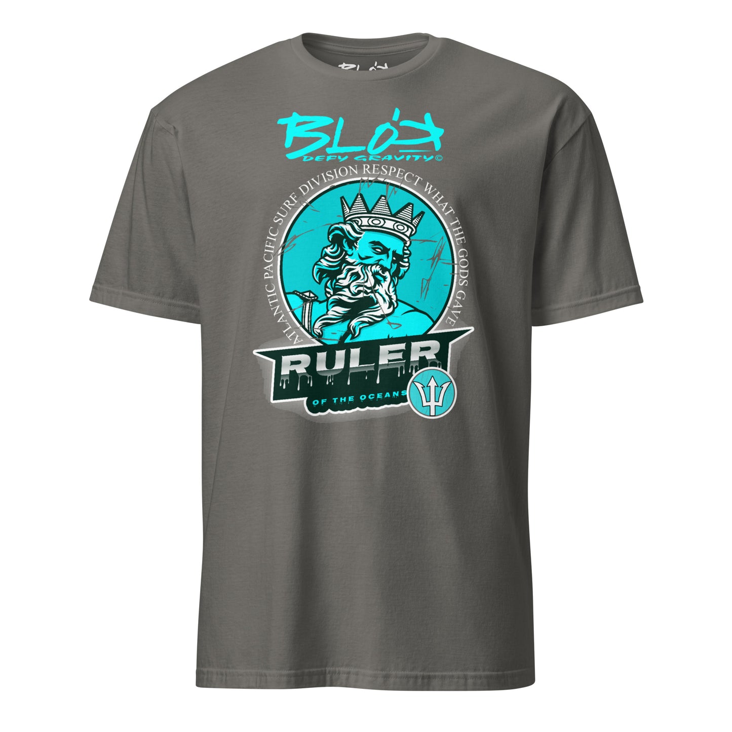 Ruler of the Oceans - Front Print - in Turquoise - Women's Relaxed Fit