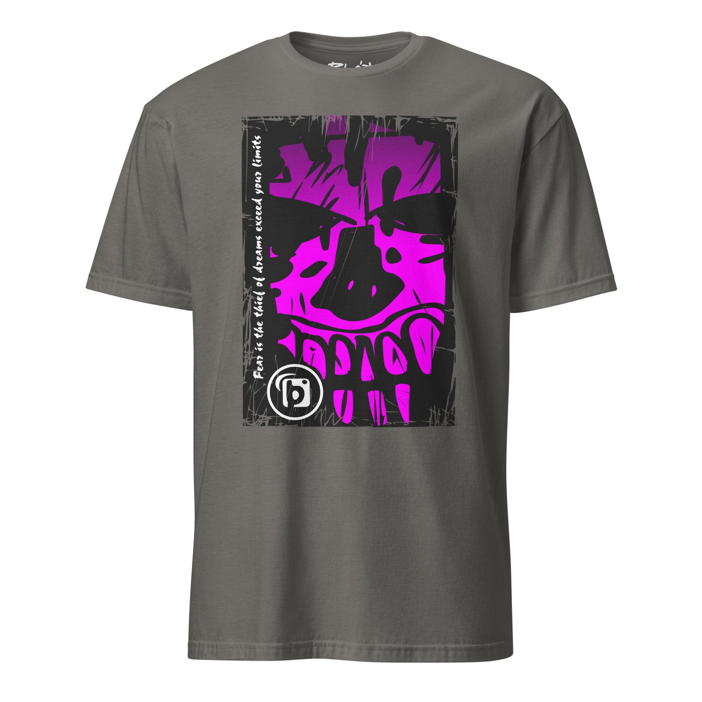 Tiki Skull - with Purple Front Print - Women's Relaxed Fit