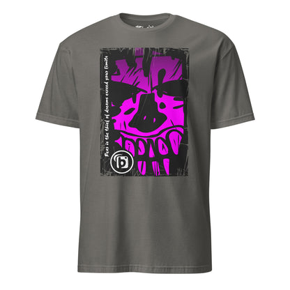 Tiki Skull - with Purple Front Print - Women's Relaxed Fit