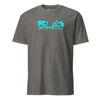 Essential Large Logo - with Turquoise Front Print - Women's Relaxed Fit