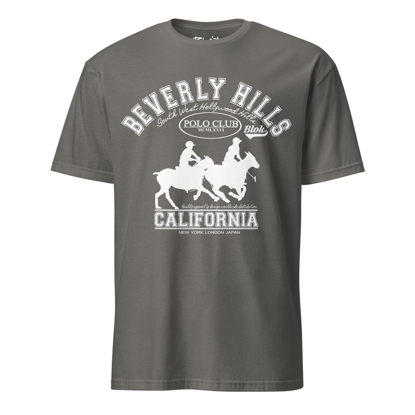 Beverly Hills Polo Club - Front Print in White - Women's Relaxed Fit