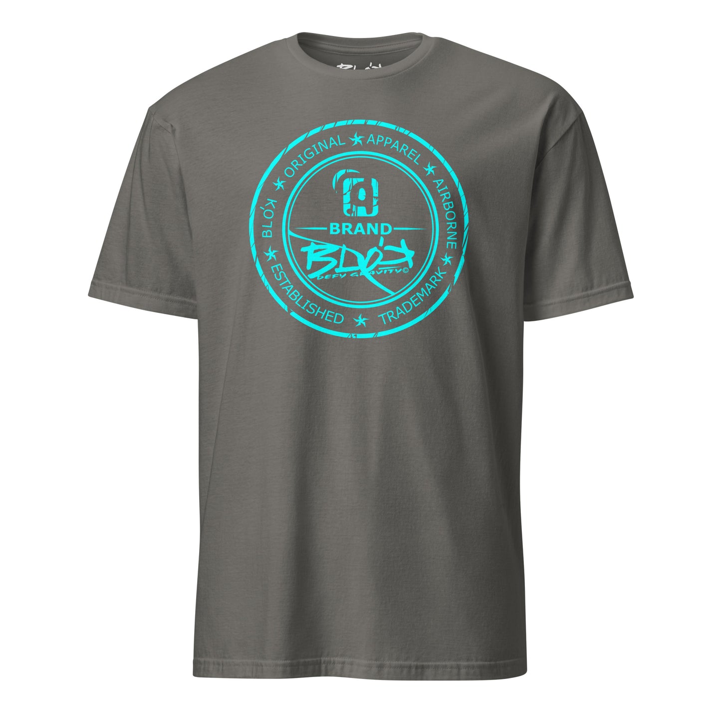 Original Apparel Stamp - Turquoise Print - Women's Relaxed Fit
