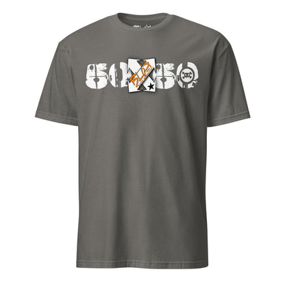 50/50 - in White & Orange Print - Men's Classic Fit