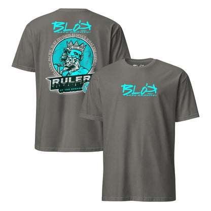 Ruler of the Oceans - Front & Back Print - in Turquoise - Women's Relaxed Fit