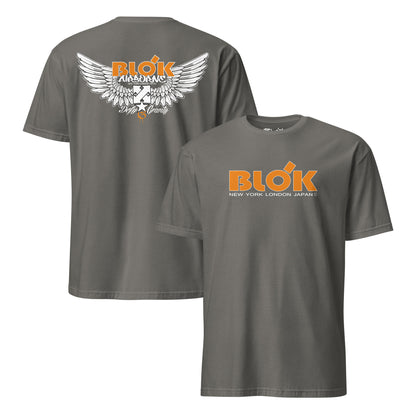 Airborne Wings - Front & Back Print in Orange - Women's Relaxed Fit