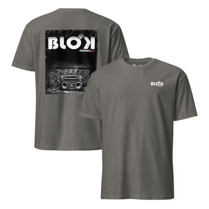 Boom Box - front and back print - with White Logo - Women's Relaxed Fit
