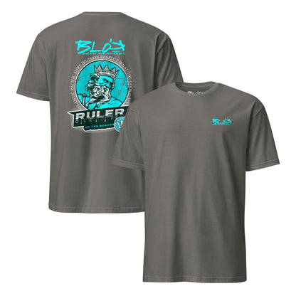 Ruler Of The Oceans - Front Print in Turquoise - Men's Classic Fit