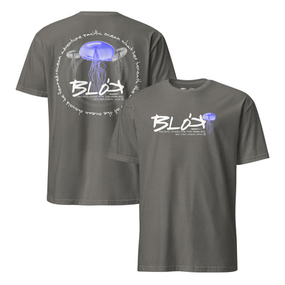 Jellyfish - Front & Back Print with White Logo - Men's Classic Fit