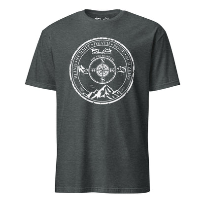 BLOK Blind Summit - White Front Print Women's Relaxed Fit Graphic T-Shirt