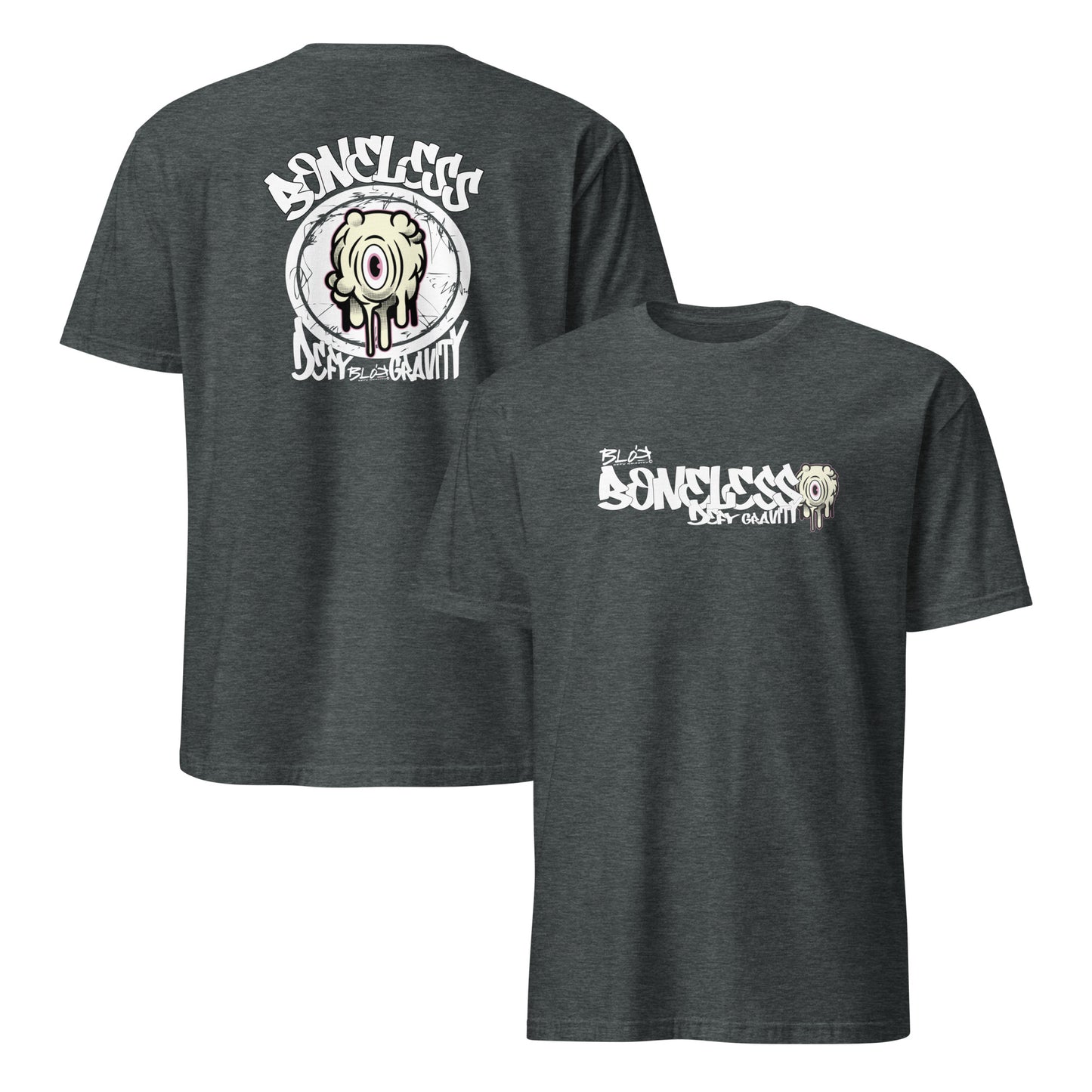 BLOK Boneless - Front & Back Print Women's Relaxed Fit Graphic T-Shirt