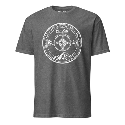 BLOK Blind Summit - White Front Print Women's Relaxed Fit Graphic T-Shirt