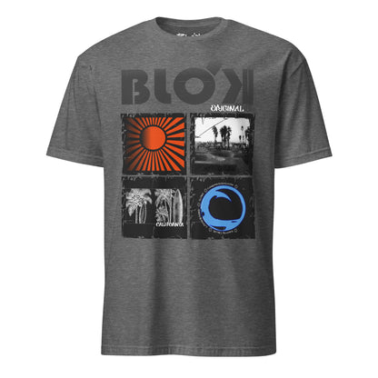 BLOK California Sport - Black Front Print Women's Relaxed Fit Graphic T-Shirt