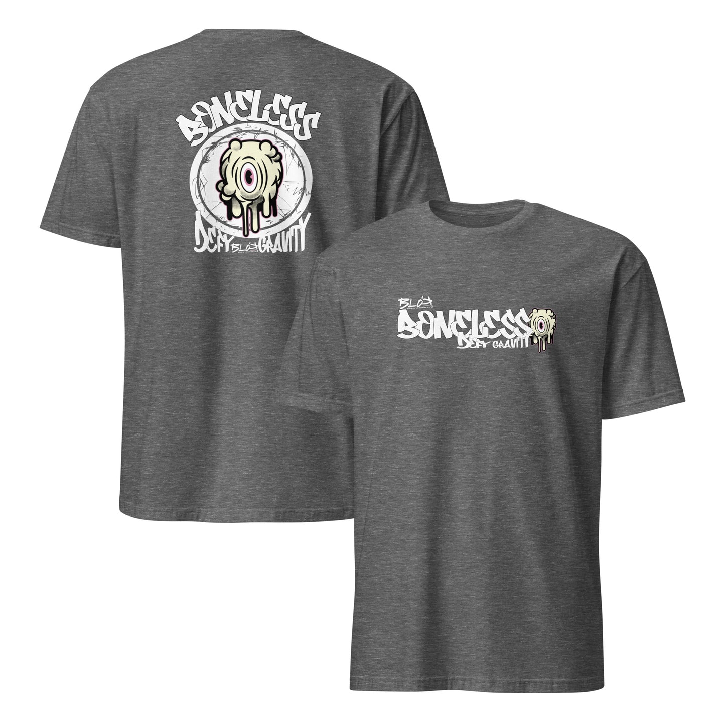 BLOK Boneless - Front & Back Print Women's Relaxed Fit Graphic T-Shirt
