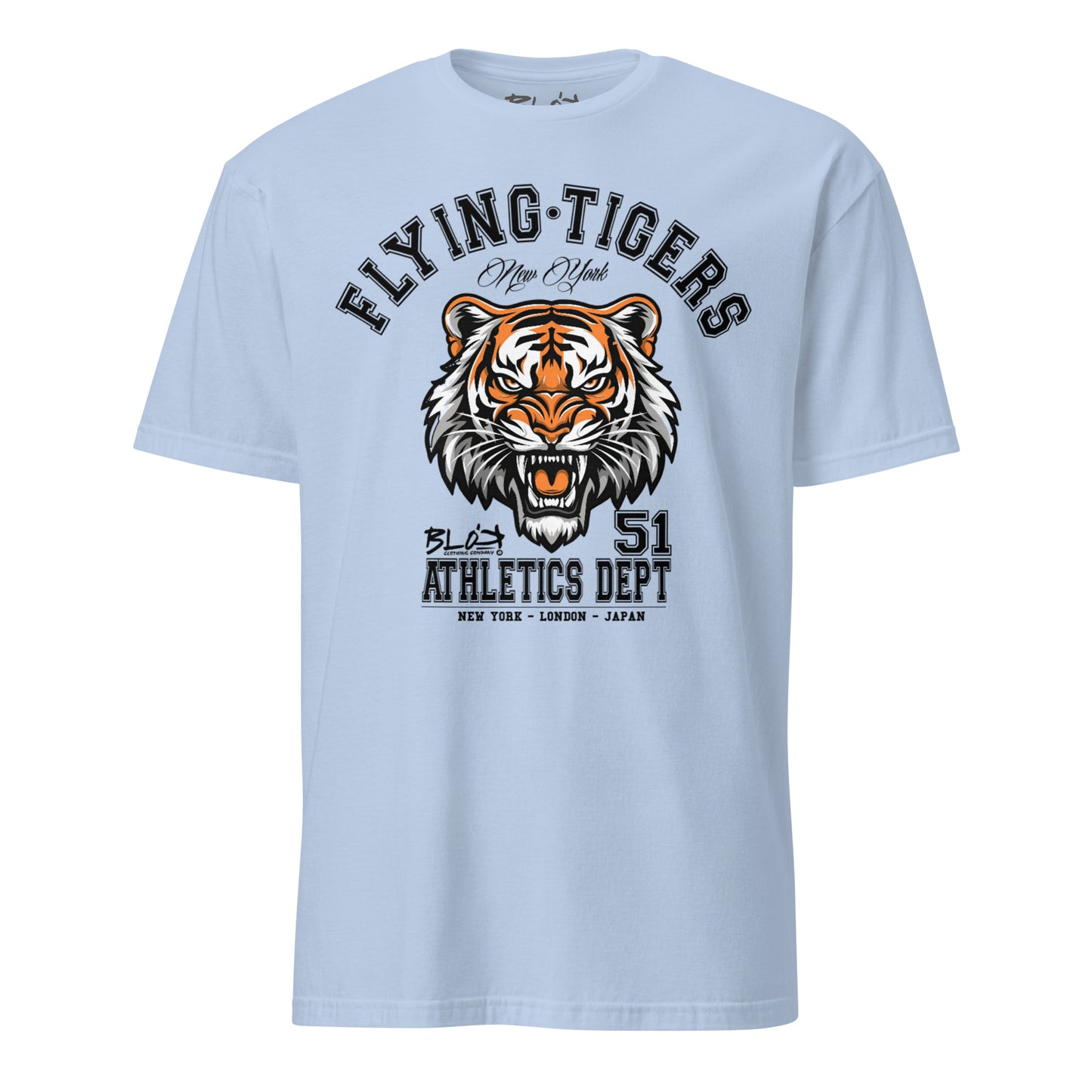 Flying Tigers - Front Print with Black Logo - Women's Relaxed Fit