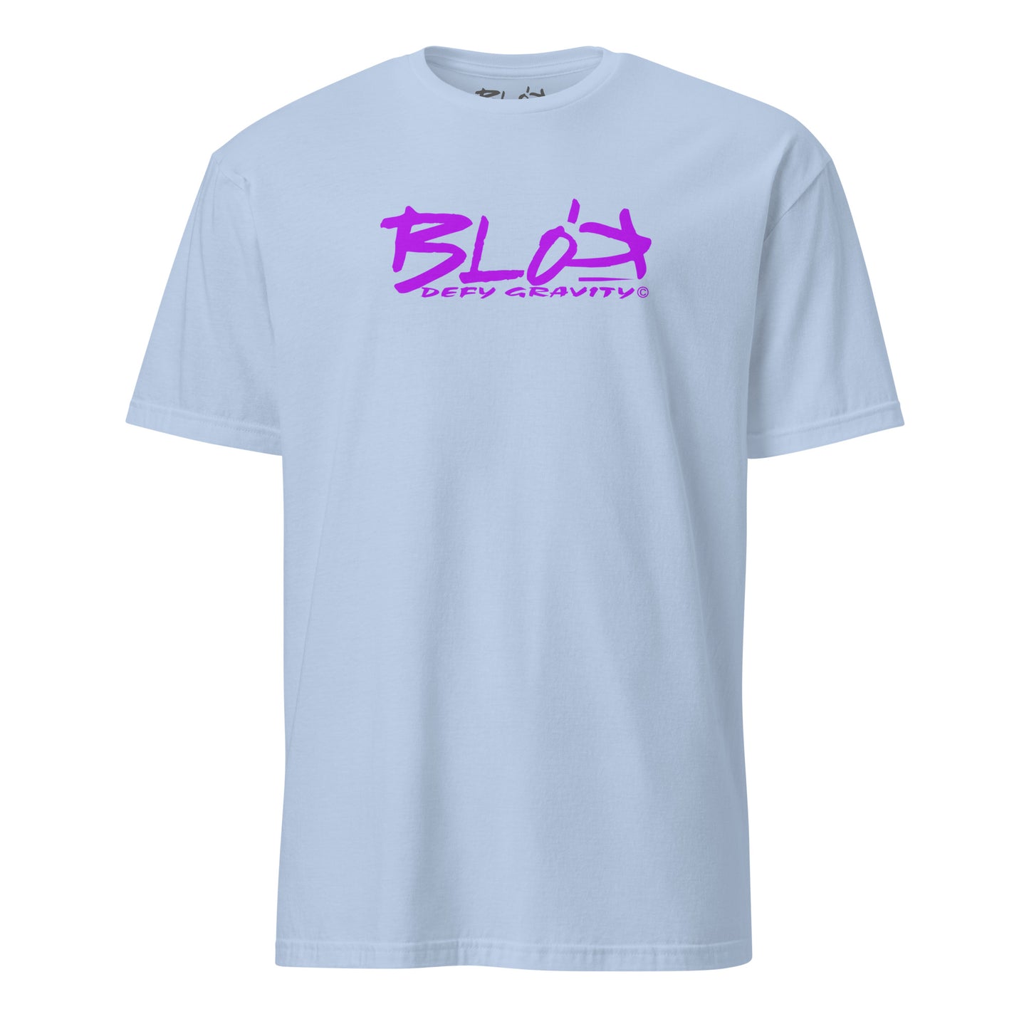 Essential Large Logo - with Purple Front Print - Women's Relaxed Fit