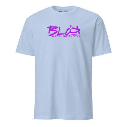 Essential Large Logo - with Purple Front Print - Women's Relaxed Fit