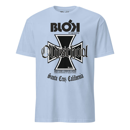Old School Iron Cross - Front Print in Black - Women's Relaxed Fit