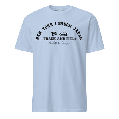 Track & Field - Front Print in Black - Women's Relaxed Fit