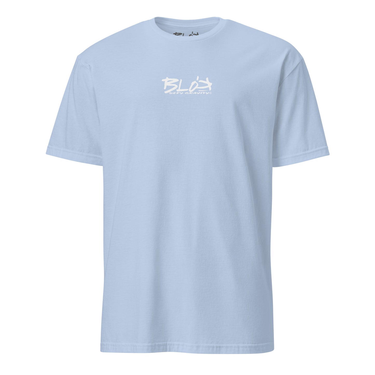 Blok logo - Front Print in White - Women's Relaxed Fit