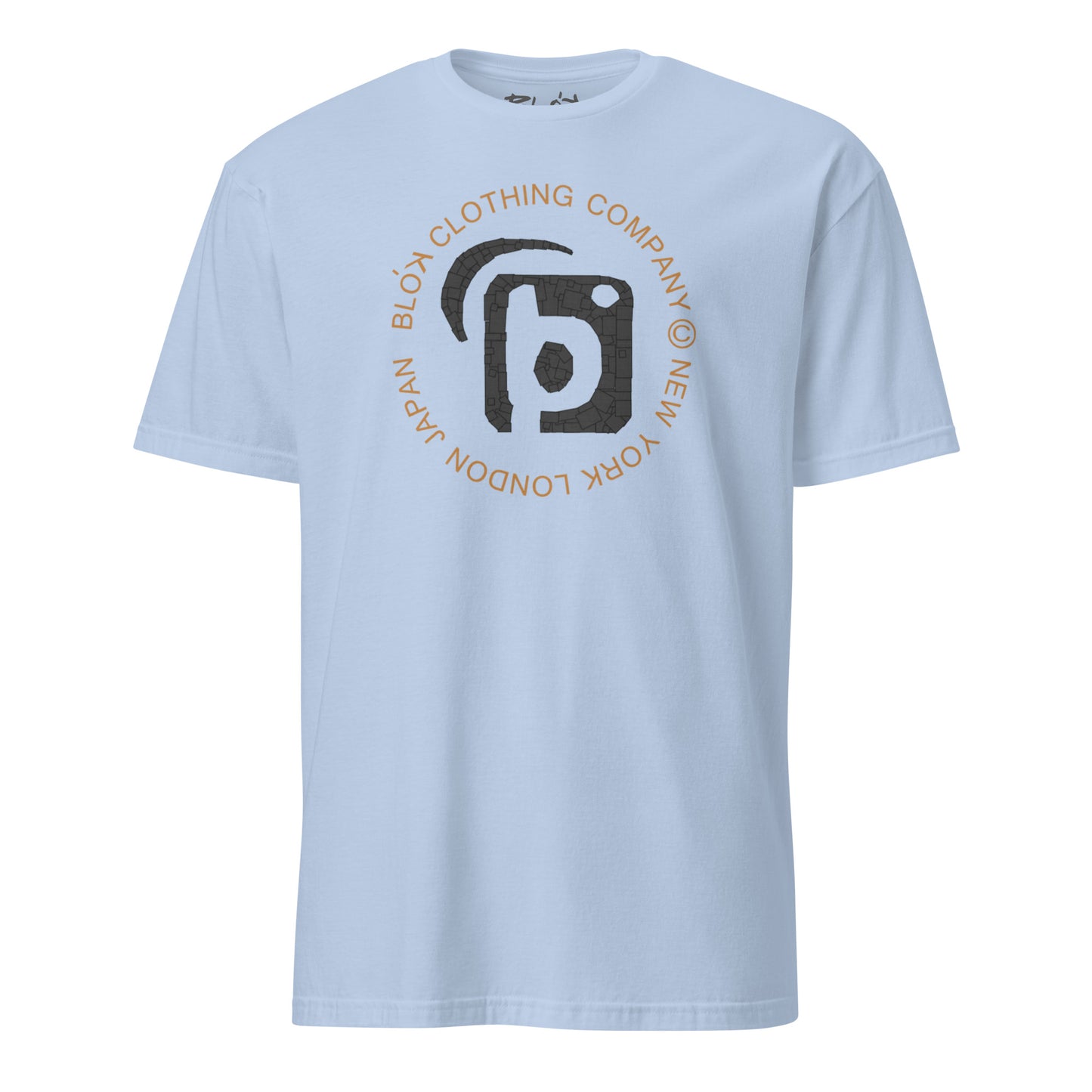 Mosaic Circle - Front Print in Black - Men's Classic Fit