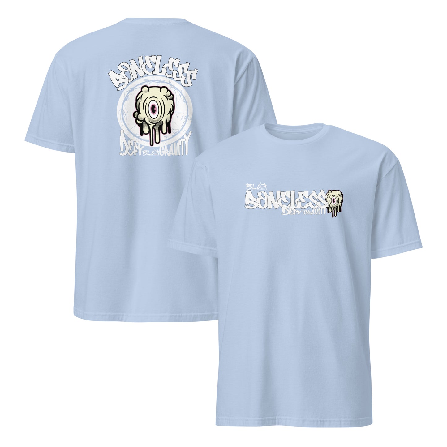 BLOK Boneless - Front & Back Print Women's Relaxed Fit Graphic T-Shirt