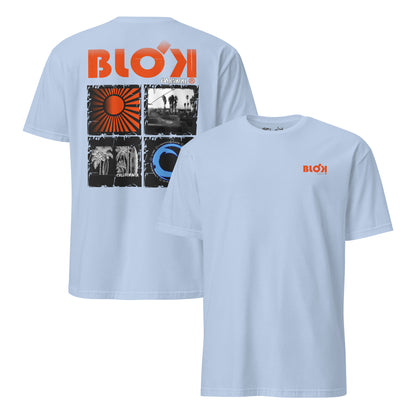 BLOK California Sport - Orange Front & Back Print Women's Relaxed Fit Graphic T-Shirt