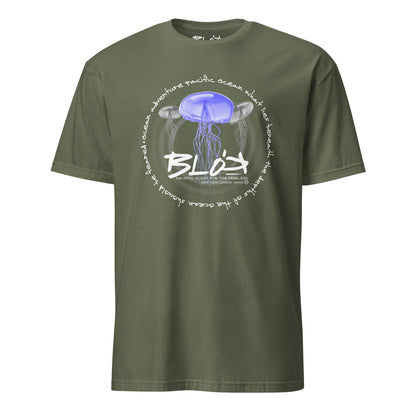 Jellyfish - Front Print with White Logo - Women's Relaxed Fit