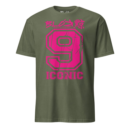Iconic 9 - Front Print - in Pink - Women's Relaxed Fit