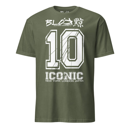 Iconic 10 - Front Print - in White - Women's Relaxed Fit