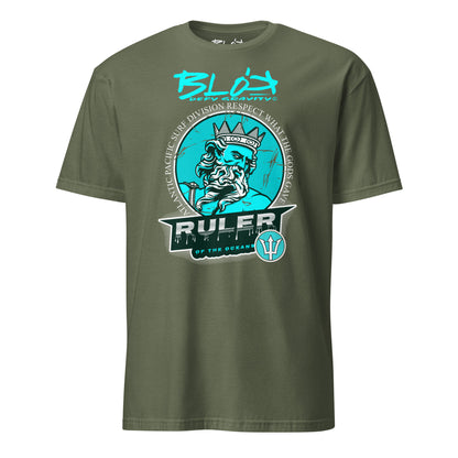 Ruler of the Oceans - Front Print - in Turquoise - Women's Relaxed Fit
