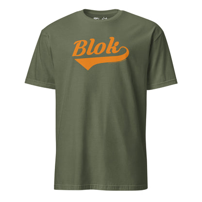 Blok Classic - Front Print - in Orange - Women's Relaxed Fit