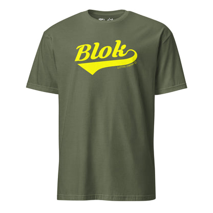 Blok Classic - Front Print - in Yellow - Women's Relaxed Fit