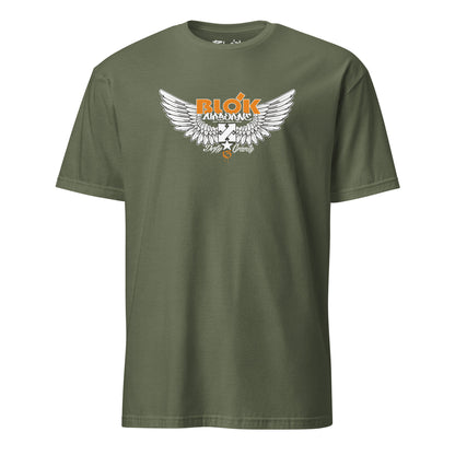 Airborne Wings - Front Print in Orange - Women's Relaxed Fit