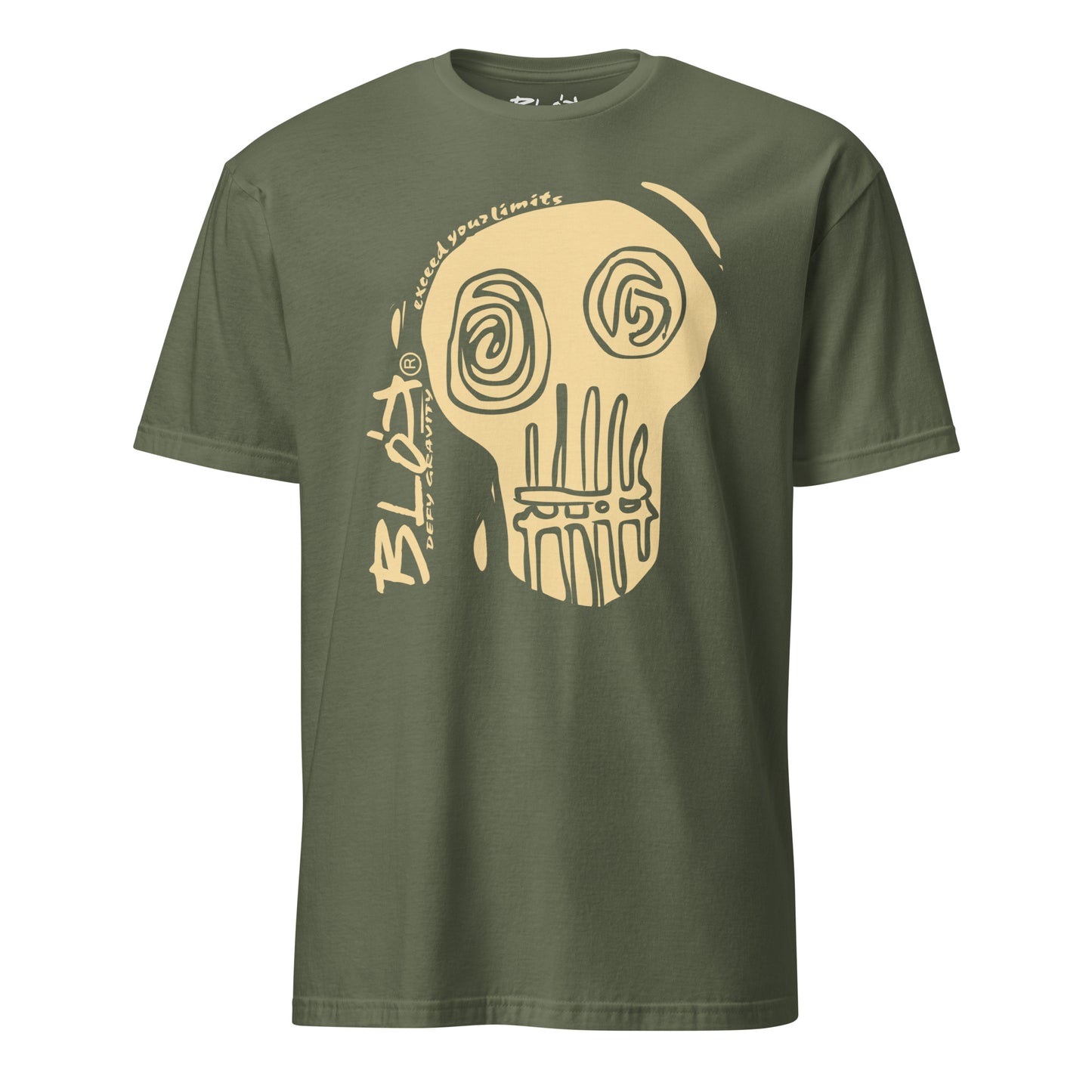 Skull - with Sand Front Print - Women's Relaxed Fit