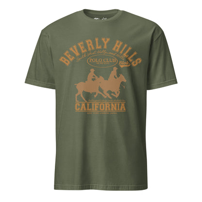 Beverly Hills Polo Club - Front Print in Gold - Women's Relaxed Fit