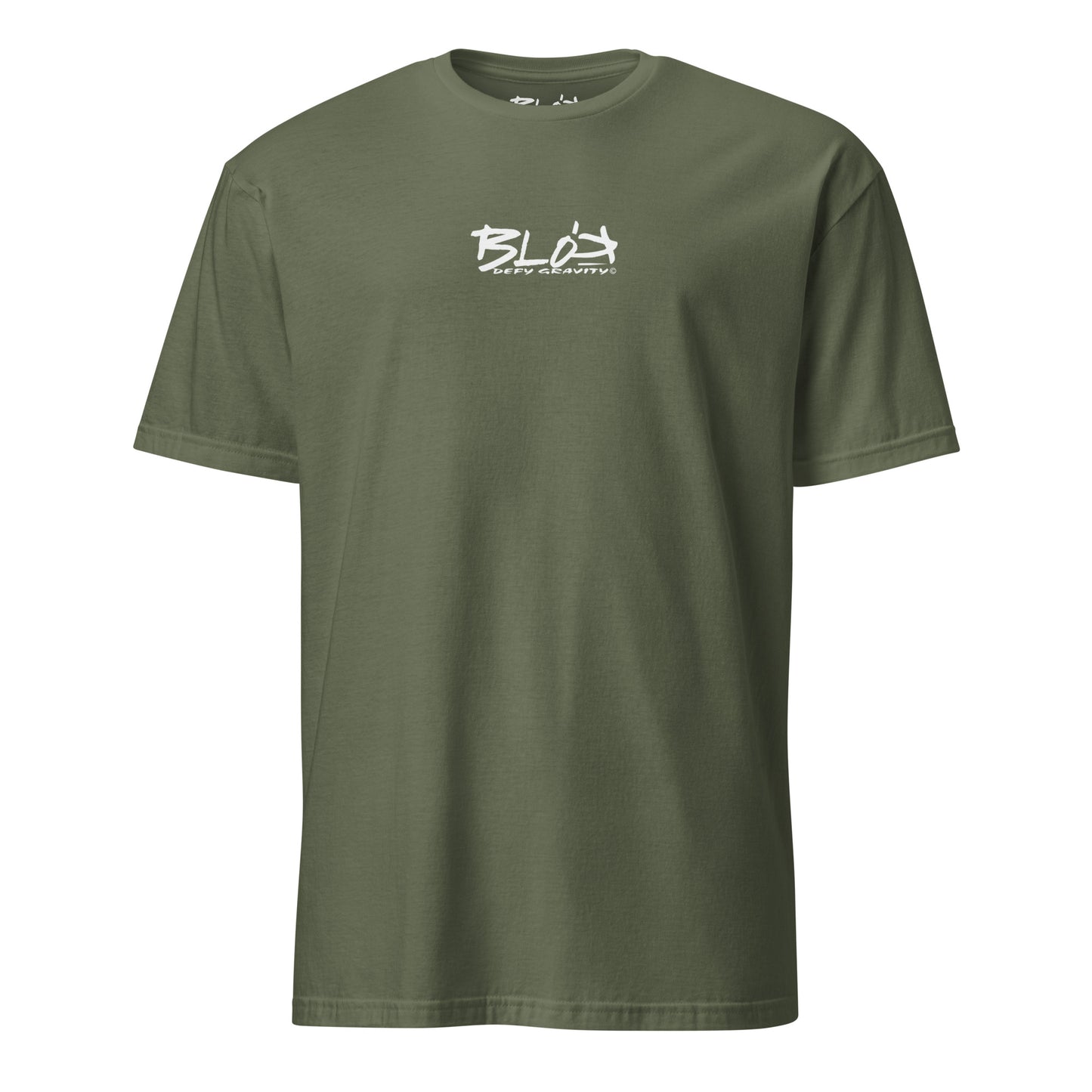 Blok logo - Front Print in White - Women's Relaxed Fit