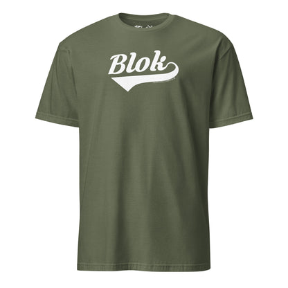 Blok Classic - Front Print - in White - Men's Classic Fit