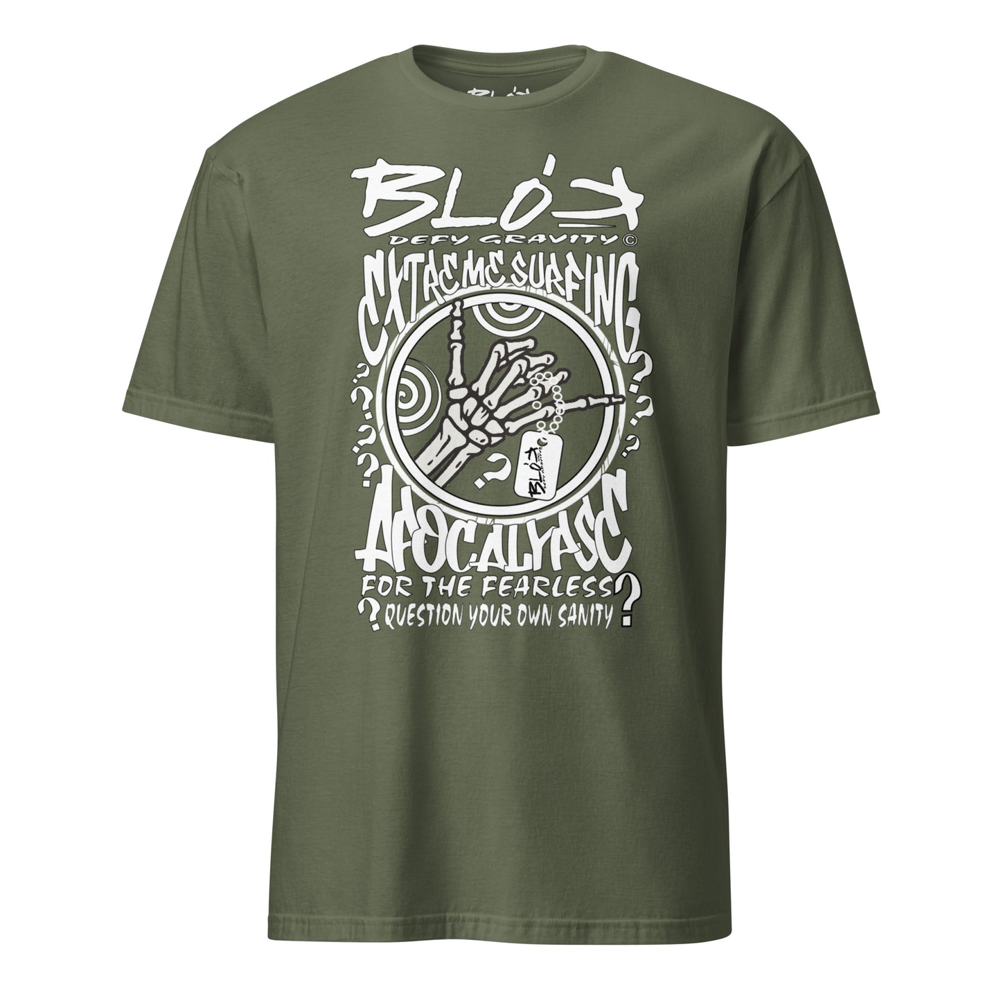 Apocalypse - Front Print in White - Men's Classic Fit