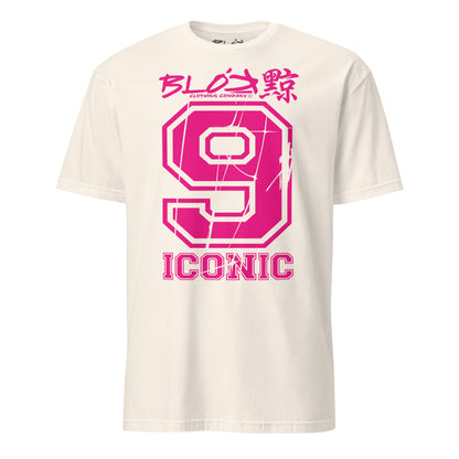 Iconic 9 - Front Print - in Pink - Women's Relaxed Fit