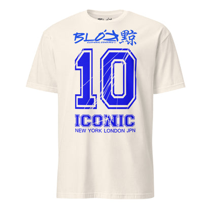 Iconic 10 - Front Print - in Blue - Women's Relaxed Fit
