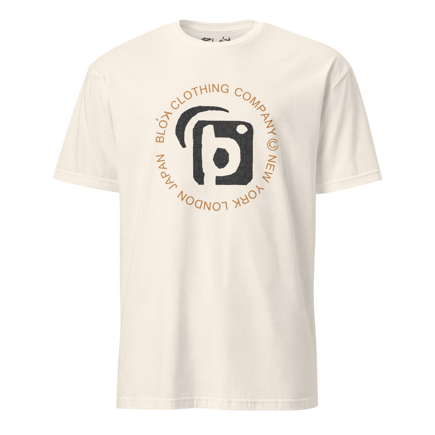 Mosaic Circle - Front Print - in Black - Women's Relaxed Fit