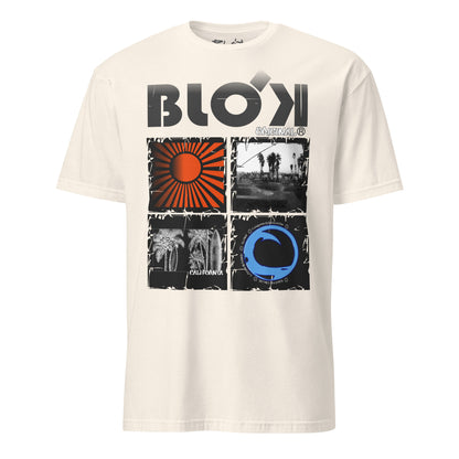 BLOK California Sport - Black Front Print Women's Relaxed Fit Graphic T-Shirt