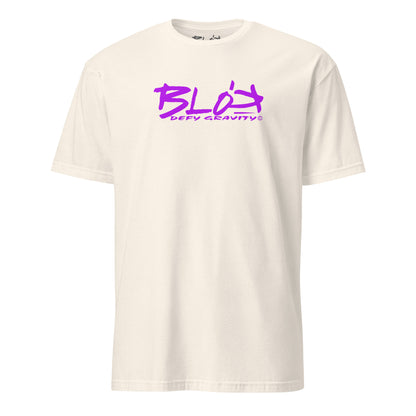 Essential Large Logo - with Purple Front Print - Women's Relaxed Fit