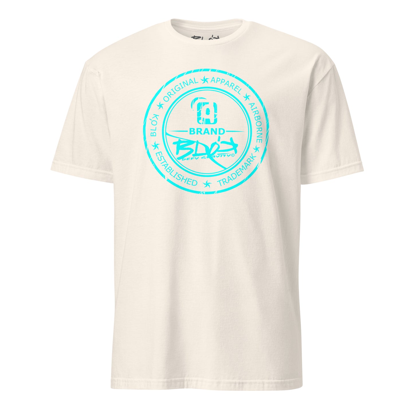 Original Apparel Stamp - Turquoise Print - Women's Relaxed Fit