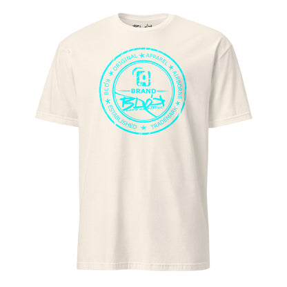 Original Apparel Stamp - Turquoise Print - Women's Relaxed Fit