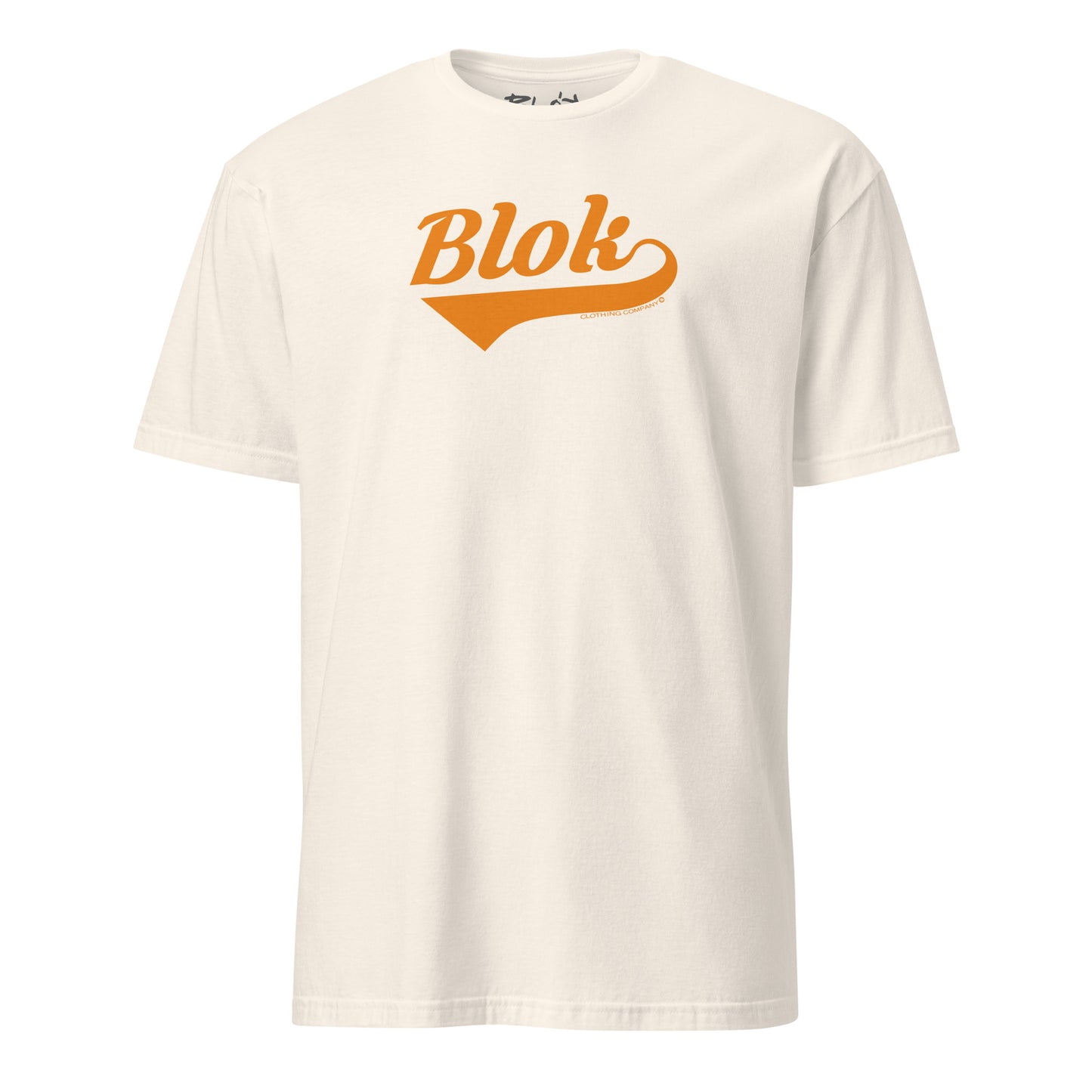 Blok Classic - Front Print - in Orange - Men's Classic Fit