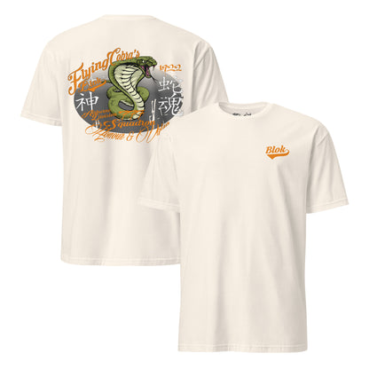 Flying Cobras - Front & Back Print in Green & Orange - Women's Relaxed Fit