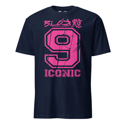 Iconic 9 - Front Print - in Pink - Women's Relaxed Fit